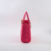 Christian Dior Small Lady Dior Fuschia